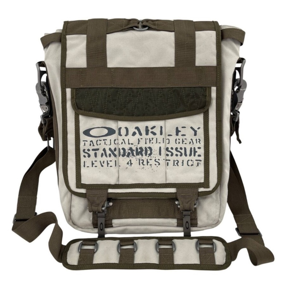 New! Oakley Tactical Messenger/laptop Bag, Field Gear Standard Issue Canvas.